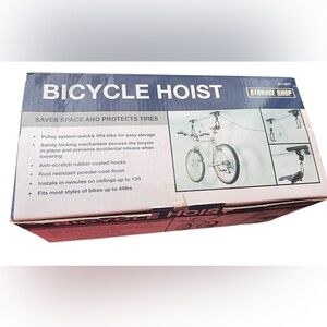 Bicycle Hoist Storage System